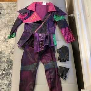 Mal Disney Descendants Costume Size 5/6